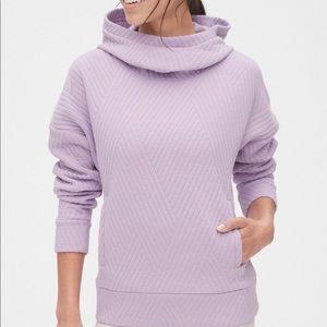 COPY - Women’s Gap lavender jacquard hoodie size Med